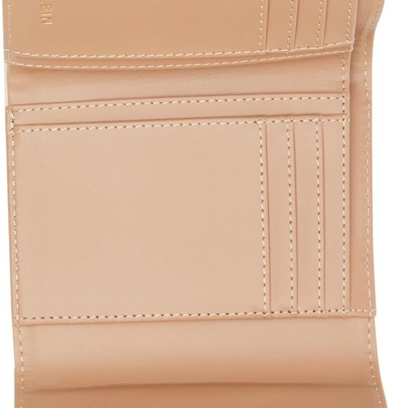 Medium Flap Wallet PVC Interior Card Slots Compact Womens Everyday Use - Picture 4 of 6